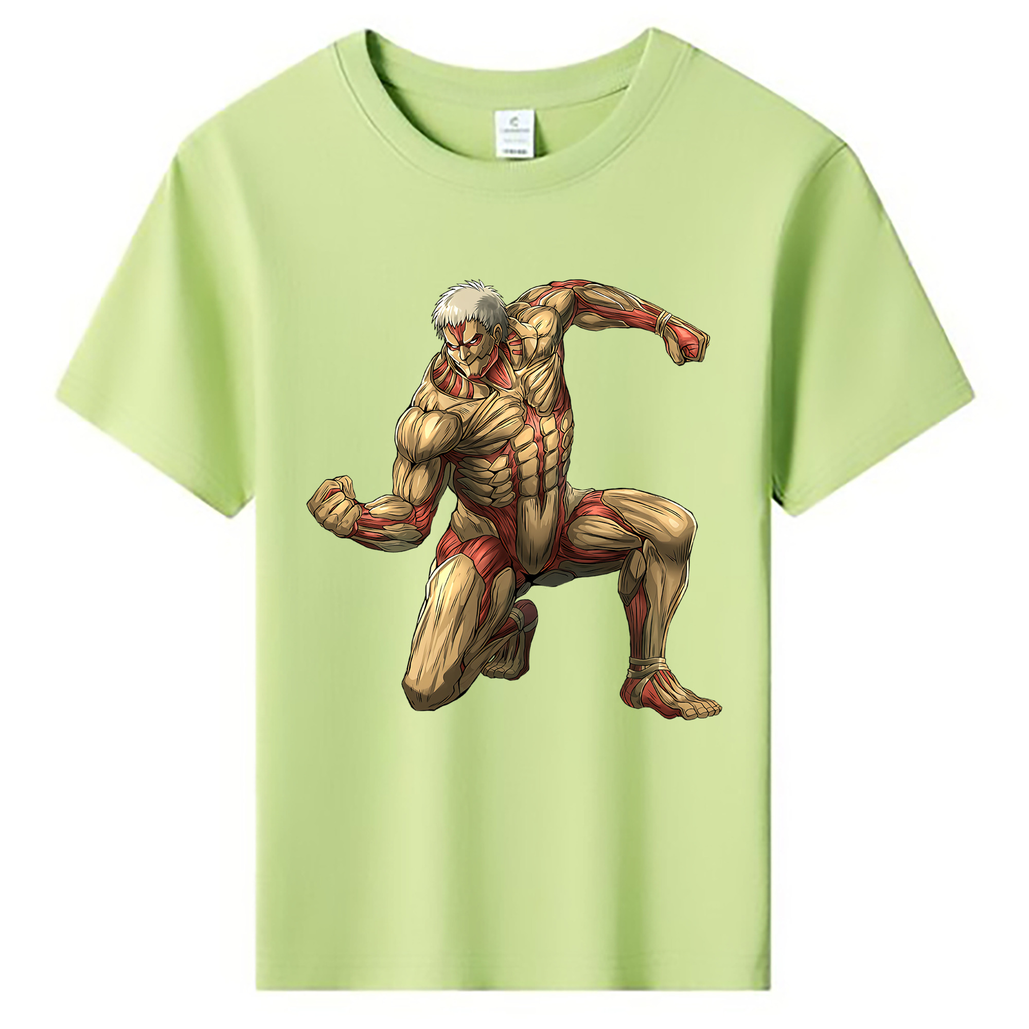 （画像用） 進撃の巨人 Attack on Titan 綿100％キッズTシャツ（フロントプリント）